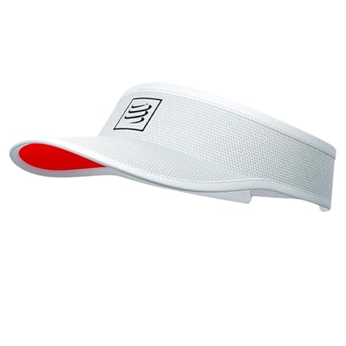 COMPRESSPORT Unisex Visor Visier, Weiß, Einheitsgröße von COMPRESSPORT