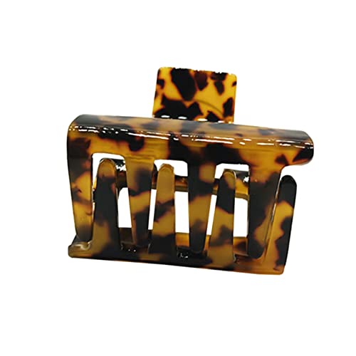COMPUKAS 1 Stück Elegant Hair Clips für Damen Vintage Haaraccessoire Rutschfester Haarklammer im Tortoiseshell Design für Verschiedene Anlässe Langlebig und für Look von COMPUKAS