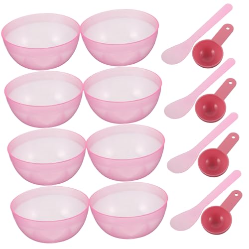 COMPUKAS 10 Sets Diy-maskenschüssel: Rührschüssel Für Hautpflege- Mit Spatel Und Löffel – Make-up-tools Aus Kunststoff Für Diy-hautpflege Im Reisesalon von COMPUKAS