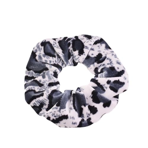 COMPUKAS 10 Stück Teiliges Leopard Haargummis aus Elastischem Modische Haarschleifen für Damen und Mädchen Dehnbares Haarband für Ponytail Vielseitiger Haarschmuck für Alltag und Besondere von COMPUKAS