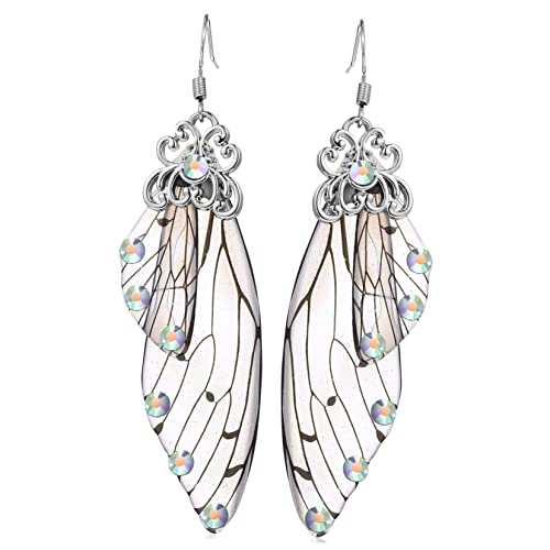 COMPUKAS 1Paar Schmetterlingsflügel Ohrringe für Damen Tropfenohrringe mit Braunem Hochzeiten Partys Besondere Anlässe Trendiger Ohrschmuck COMPUKAS 1Paar Schmetterlingsflügel Ohrringe für Damen Tropfenohrringe mit Braunem Hochzeiten Partys Besondere Anlässe Trendiger Ohrschmuck von COMPUKAS