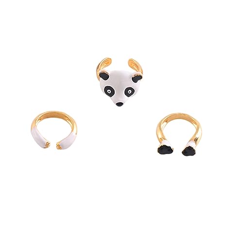 COMPUKAS 1Satz Abnehmbares Ring für Damen Verstellbare Panda Ringe Kreative Handdekoration Teiliges für Partys Alltägliche Anlässe Leicht Langlebig COMPUKAS 1Satz Abnehmbares Ring für Damen Verstellbare Panda Ringe Kreative Handdekoration Teiliges für Partys Alltägliche Anlässe Leicht Langlebig von COMPUKAS