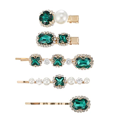 COMPUKAS Strass Haarspange Für Mädchen Und Damen Stylische Kopfschmuck Mit Kristallen Haarclip Für Glattes Und Lockiges Haar Passend Zu Outfits Für Besondere Anlässe von COMPUKAS