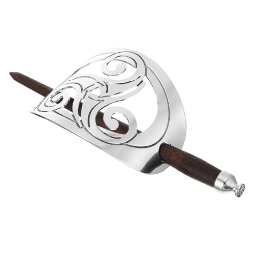 COMPUKAS Retro Haarstab 1 Stück Geometrische Haarnadel aus Metall für Damen Chinesischer Kostüm Kopfschmuck Haarschmuck Einzigartiger Vintage Stil von COMPUKAS