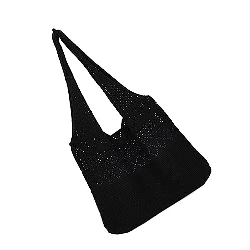COMPUKAS 1Stück Damen Umhängetasche Strapazierfähigem Gehäkeltem Material Tragetasche für Reisen Freizeit Schickes Design COMPUKAS 1Stück Damen Umhängetasche Strapazierfähigem Gehäkeltem Material Tragetasche für Reisen Freizeit Schickes Design von COMPUKAS