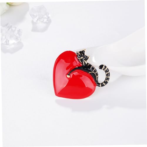 COMPUKAS Kreative Katze Brosche Emaille Kragennadel Aus Legierung Modisches Katzen Zubehör Für Kleidung Und Taschen Niedliche Ebene Anstecknadel Für Frauen Geschenkidee von COMPUKAS