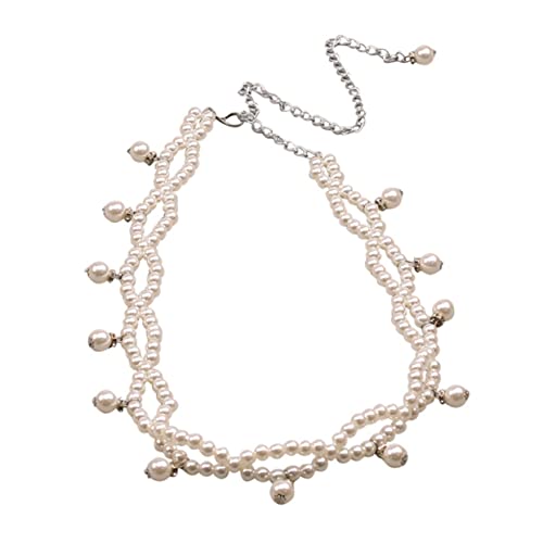 COMPUKAS 1Stück Taillenkette Damen Perlen Bauchdekoration Modischer Gürtel für Anlässe Verstellbare Kette mit Quasten für Strandpartys Lässige Outfits Einzigartiges Design COMPUKAS 1Stück Taillenkette Damen Perlen Bauchdekoration Modischer Gürtel für Anlässe Verstellbare Kette mit Quasten für Strandpartys Lässige Outfits Einzigartiges Design von COMPUKAS