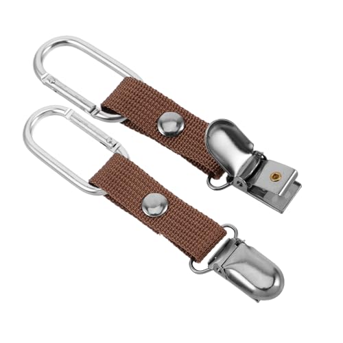 COMPUKAS 2stücke Hut Clips Für Reisen Elastische Aufbewahrung Für Sonnenhüte Schals Und Baseballmützen Stabil Und Tragbar Für Outdoor-aktivitäten Und Reisen von COMPUKAS