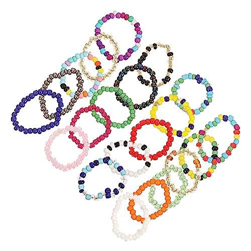 COMPUKAS 21Stücke Perlenringe für Damen Teiliges mit Dekorativen Fingerringen Hochwertigem Material Sommerpartys Täglichen Gebrauch COMPUKAS 21Stücke Perlenringe für Damen Teiliges mit Dekorativen Fingerringen Hochwertigem Material Sommerpartys Täglichen Gebrauch von COMPUKAS