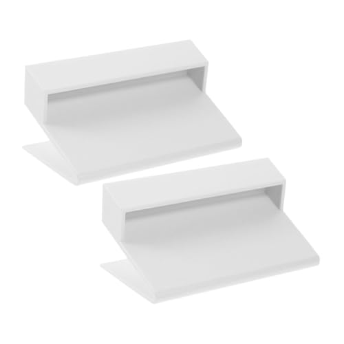 COMPUKAS 2pcs Desktop Visitenkartenhalter Name Karten Stand Visitenkarten Display Stand Für Home Workspace Office Organization von COMPUKAS
