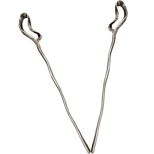 COMPUKAS 2stücke Verzierungs-haarstäbchen Aus Metall Für Frauen Chinesischer Haarschmuck Für Elegante Hochsteckfrisuren Und Deko Für Partys von COMPUKAS