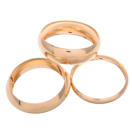 COMPUKAS 3 Stück Chunky Armreif Damen Teilig Vergoldet Breiter Statement Armband aus Robustem Eisen Modischer Manschetten Schmuck für Frauen COMPUKAS 3 Stück Chunky Armreif Damen Teilig Vergoldet Breiter Statement Armband aus Robustem Eisen Modischer Manschetten Schmuck für Frauen von COMPUKAS