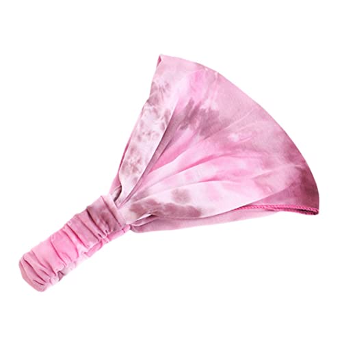 COMPUKAS 3 Stück Teiliges Baumwoll Stirnband Damen Breit Elastisch Weiches Headwrap Haarband in Himmelblau Hellgrün Verstellbar Bequem für Yoga Spa und Alltag von COMPUKAS