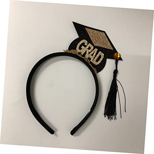 COMPUKAS 3 Stück Teiliges Mini Quasten Haarreif Modische Abschluss Haarschmuck Leichtes Party Stirnband Dekoratives Kopfband für Abschlussfeier und Festliche Anlässe von COMPUKAS
