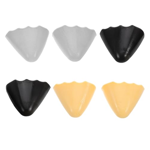 COMPUKAS 3paare Zehenfüller Aus Pu Weiche Anti-rutsch Schuhpolster Für Damen Und Herren Zur Größenanpassung Für Hohen Tragekomfort Pumps Sneakers Und Lederschuhen von COMPUKAS