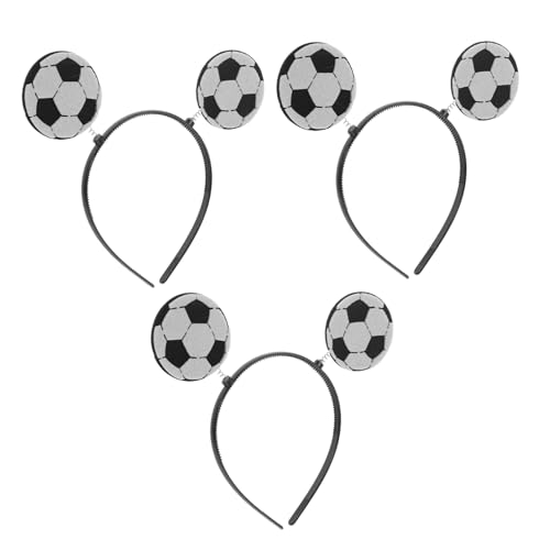 COMPUKAS 3stücke Sport Haarband Damen Stirnband Haar Bands Für Festival Party Leichte Und Bequeme Kopfschmuck Für Erwachsene Und Mädchen von COMPUKAS