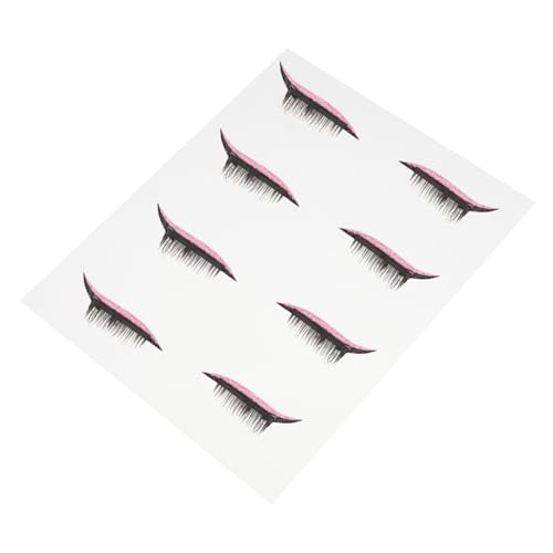 COMPUKAS 4 Paare Selbstklebende Wasserfeste Eyeliner Streifen mit Funkelndem Glitzer Temporäre Augen Make Up Aufkleber Einfache Anwendung für Partys Cosplay Halloween und Alltag COMPUKAS 4 Paare Selbstklebende Wasserfeste Eyeliner Streifen mit Funkelndem Glitzer Temporäre Augen Make Up Aufkleber Einfache Anwendung für Partys Cosplay Halloween und Alltag von COMPUKAS