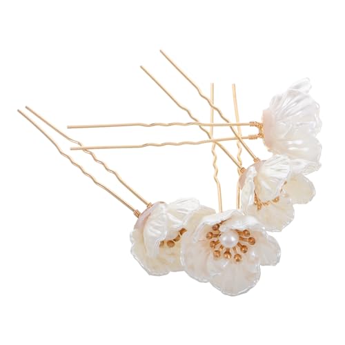 COMPUKAS 4 Stück Teiliges Haarschmuck Haarnadeln mit Blumenform Retro Style Haarstäbchen für Frauen Kopfbedeckung Passend zu Hanfu und Täglichen Anlässen COMPUKAS 4 Stück Teiliges Haarschmuck Haarnadeln mit Blumenform Retro Style Haarstäbchen für Frauen Kopfbedeckung Passend zu Hanfu und Täglichen Anlässen von COMPUKAS