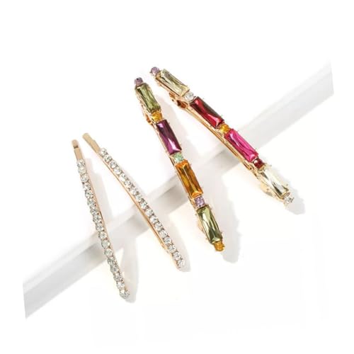 COMPUKAS 4stücke Haarspangen Bunte -bling-haarnadeln Für Frauen Und Damen Kopfbedeckung Styling-werkzeuge Zubehör von COMPUKAS