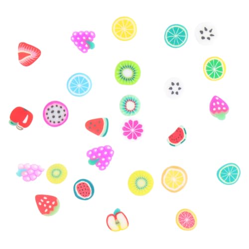 COMPUKAS 5000 Stück Nail Stickers aus Bunte Obstscheiben Nagelkunst Aufkleber Selbstklebende Nail Art Dekoration für DIY Maniküre und Naildesign Sicher und Langlebig für Zuhause und Studio von COMPUKAS