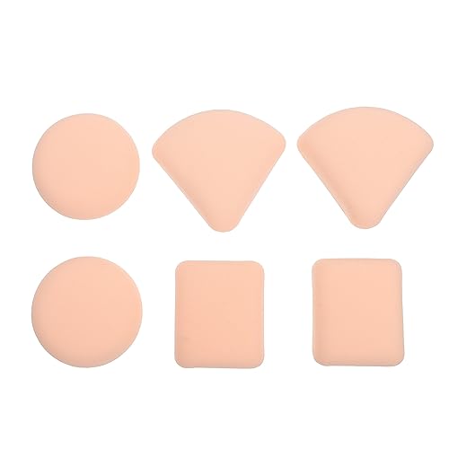 COMPUKAS 6 Stück Teiliges aus Trockenen und Nassen Make Up Schwämmen Dual Use Puderquasten für Damen für Foundation und Lose Puder Weich und Atmungsaktiv für Hauttypen COMPUKAS 6 Stück Teiliges aus Trockenen und Nassen Make Up Schwämmen Dual Use Puderquasten für Damen für Foundation und Lose Puder Weich und Atmungsaktiv für Hauttypen von COMPUKAS