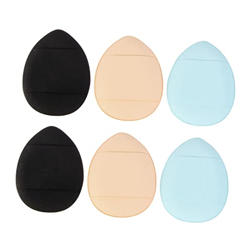 COMPUKAS 6stücke Mini-gesichtspuderquaste Aus Kissen-make-up-puff Für Puder Puff Mini Powder Puff Gesichts-make-up-puff Gesichtspuder-puff Kosmetikkissen Für Make-up-puder Und Tägliche Haut von COMPUKAS