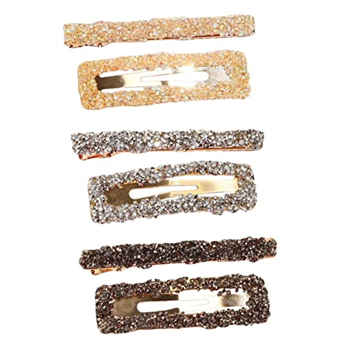 COMPUKAS 6stücke Teiliges Haarschmuck Mit Strass Haarspangen Für Damen Elegante Haarklammern Für Dickes Gerades Oder Lockiges Haar Komfortabel Und Einfach Zu Tragen Vielseitig Einsetzbar von COMPUKAS