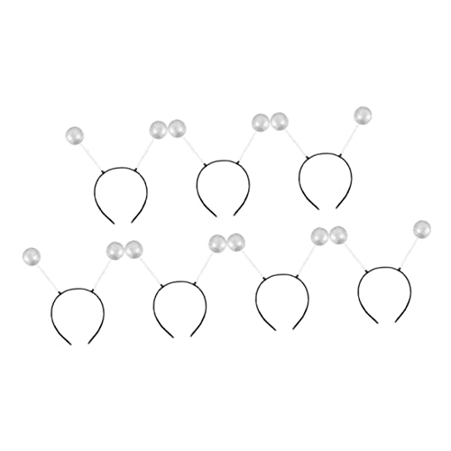 COMPUKAS 7stücke Silber Haarreifen Kreative Haaraccessoires Zarte Kopfschmuck Haardekor Für Partys Und Feiern von COMPUKAS