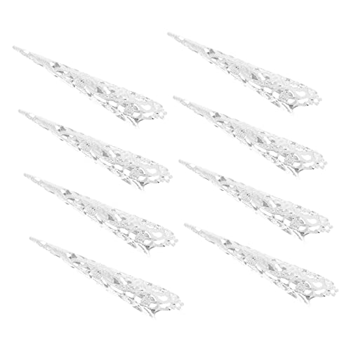 COMPUKAS 8stücke Fingerkralle Nagelring Set Aus Eisen Für Frauen Elegant Und Stilvoll Passt Zum Kostüm Für Feste Und Partys von COMPUKAS