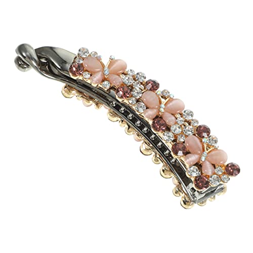 COMPUKAS Bananen Haarclip mit Modischer Haarschmuck für Damen Vielseitig Einsetzbar für Partys Festivals Dating und Mehr Funkelnd und Elegant für Haare von COMPUKAS