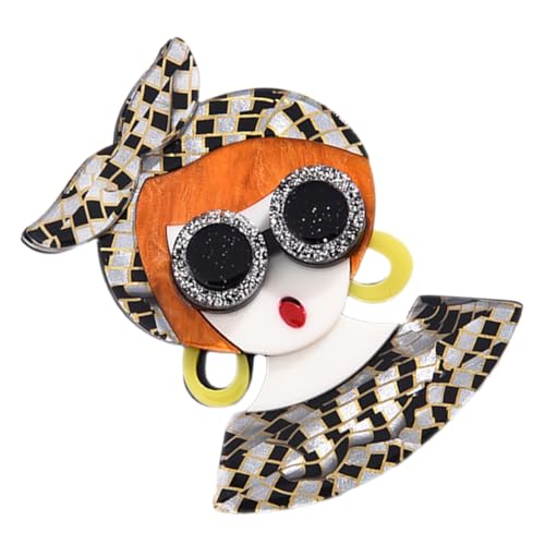 COMPUKAS Mädchen Brosche Cartoon Dekorative Abzeichen Pin Für Kleidung Reversnadel Hochzeitsbrosche Für Damen Anstecknadel Mit Engelsflügeln Für Frauen von COMPUKAS