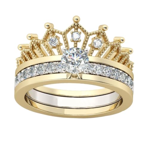 COMPUKAS Damen Finger Ring Abnehmbar Feine Verarbeitung Modisch Elegant Stylische Geschenkidee von COMPUKAS