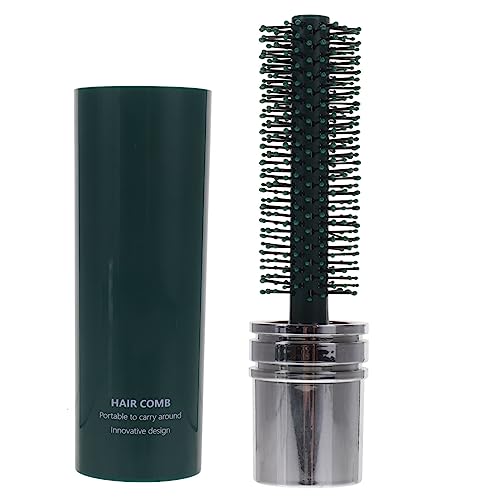 COMPUKAS Einziehbare Haarbürste Tragbare Stylingbürste Für Herren Und Damen Für Nasses Und Trockenes Haar Mit Runden Polierten Zähnen Für Sanftes Entwirren Und Komfortable Massage von COMPUKAS