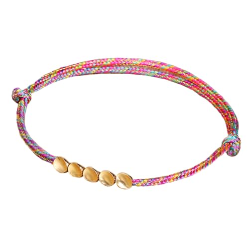 COMPUKAS Farbenfrohes Handgefertigtes Kupferperlen Armband Verstellbar Leichtes Langlebiges Schmuckstück für Frauen als und Modisches Accessoire COMPUKAS Farbenfrohes Handgefertigtes Kupferperlen Armband Verstellbar Leichtes Langlebiges Schmuckstück für Frauen als und Modisches Accessoire von COMPUKAS