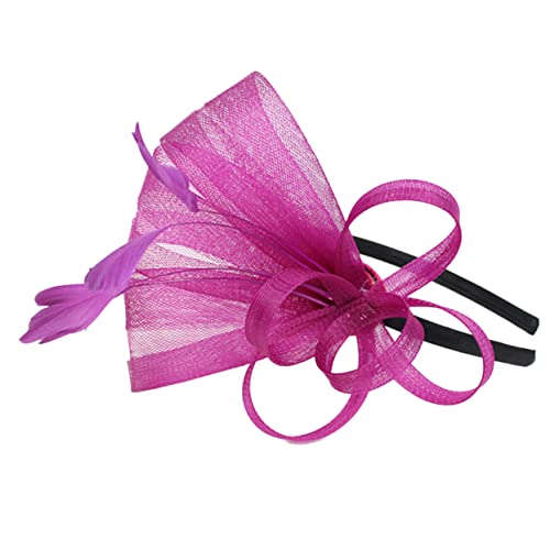 COMPUKAS Fascinator Haarband mit Federn für Damen Eleganter Cocktail Hut für Teepartys und Hochzeiten Vintage Haarschmuck mit Einzigartigem Design Leicht zu Tragen und COMPUKAS Fascinator Haarband mit Federn für Damen Eleganter Cocktail Hut für Teepartys und Hochzeiten Vintage Haarschmuck mit Einzigartigem Design Leicht zu Tragen und von COMPUKAS