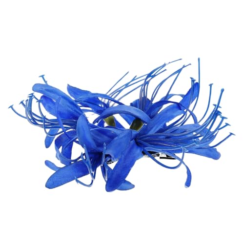 COMPUKAS Große Haarklammer für Dickes Haar Robuste Kunststoff Krallenspange mit Elegantem Blumendesign Rutschfester für Damen und Mädchen Modisches Haaraccessoire für Alltag und Party von COMPUKAS