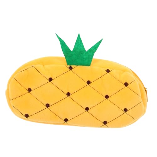 COMPUKAS Großer Kawaii Federmäppchen Plüsch Mit Reißverschluss Multifunktionale Süße Schreibwaren-Tasche Für Mädchen Für Schule Und Große Kapazität Für Stifte Und Zubehör von COMPUKAS