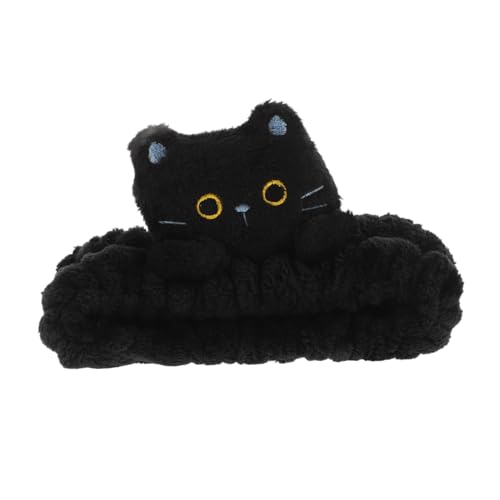 COMPUKAS Haarband Stirnband Süßes Katzen-spa Zum Gesichtwaschen Hautpflege Stirnbänder Für Frauen Mädchen Make-up Kopfschmuck Bequemes Weiches Material Anti-rutsch von COMPUKAS