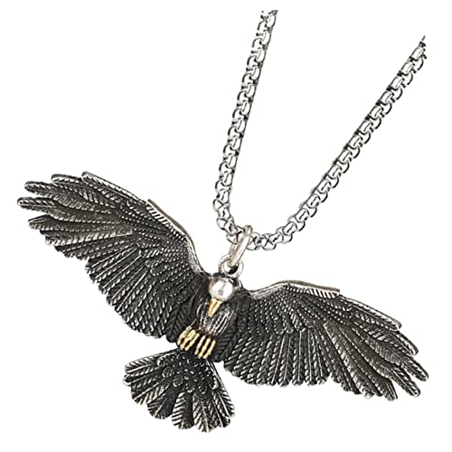 COMPUKAS Hip Hop Halskette mit Anhänger für Männer Vintage Punk Pendant Kette für Jungen für Tägliche Nutzung und Besondere Anlässe Wie Geburtstage und Feiertage von COMPUKAS