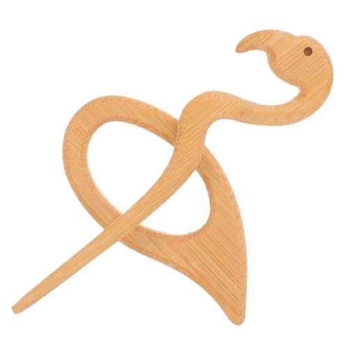 COMPUKAS Holz Brosche Damen Kreative Tier Anstecknadel Sichere Hut und Stola Nadel Modische Kleidungsschmuck Brosche für Pullover Schal und Anzug Elegantes von COMPUKAS