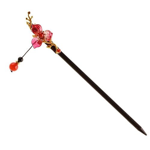 COMPUKAS Holz Haarstäbchen mit Quaste Japanische Haarnadel für Damen Traditionelles Chinesisches Haarschmuck Accessoire für Hochsteckfrisuren und Alltägliche Stylings COMPUKAS Holz Haarstäbchen mit Quaste Japanische Haarnadel für Damen Traditionelles Chinesisches Haarschmuck Accessoire für Hochsteckfrisuren und Alltägliche Stylings von COMPUKAS