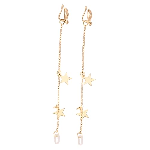 COMPUKAS Ohrringbänder Für Kopfhörer Anti-verlust-ohrringe Ohrringe Aus Legierung Zubehör Für Kabellose Kopfhörer Kopfhörerhalter Praktischer Schmuck Für Training Und Alltag von COMPUKAS