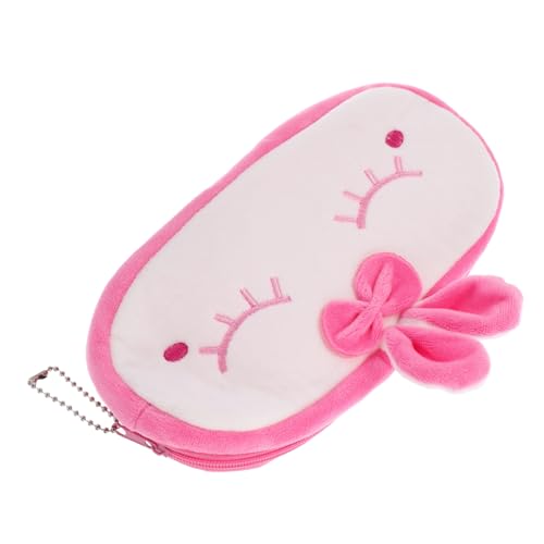 COMPUKAS Kawaii Plüsch Tier Stiftetui Mit Reißverschluss Großer Flauschiger Bleistiftbeutel Für Schule Und Büro Multifunktionale Federmappe Als Tierdesign Süßes Accessoire Für von COMPUKAS
