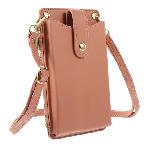 COMPUKAS Kleine Crossbody Tasche Damen Leichte Handytasche Geldbörse mit Mehreren Kartenfächern Verstellbar Modisch für Shopping Reisen und Alltag Vielseitig Kombinierbar von COMPUKAS