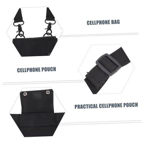 COMPUKAS Multifunktionale Herren Umhängetasche Kleine Schultertasche für Smartphone Karten Bargeld Leicht und Robust für Reisen Büro und Alltag von COMPUKAS