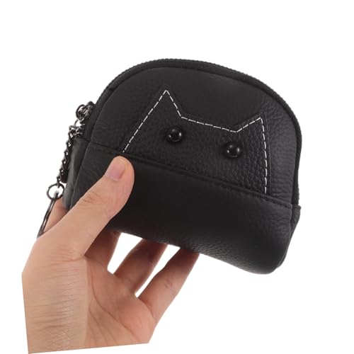 COMPUKAS Niedliche Cartoon Tier Münztasche mit Reißverschluss Mini Geldbörse im Japanischen Stil Leicht und Kompakt für Alltag und Reise Praktische Geldbeutel mit Katzenmotiv von COMPUKAS