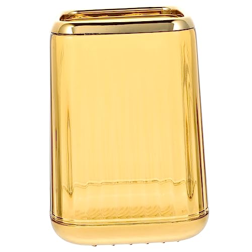COMPUKAS Pinselhalter Make-up Organizer Transparenter Kosmetikpinselbecher Stifthalter Für Schreibtisch Aufbewahrungshalter Für Make-up-zubehör Praktischer Bleistiftbecher von COMPUKAS
