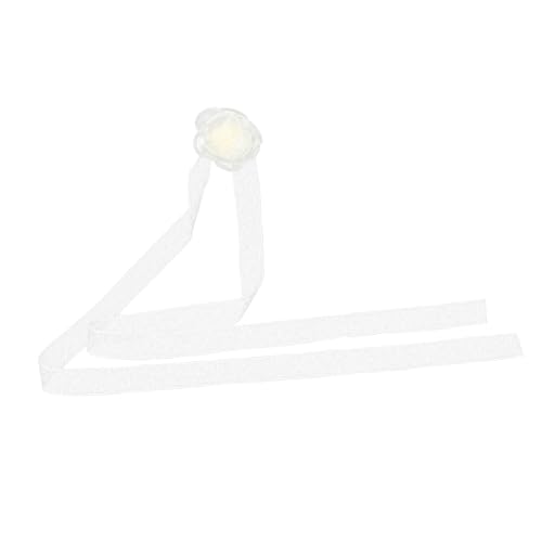 COMPUKAS Blumen- -haarband Mit Einstellbarem Spitzenkragen Vielseitige Blumen-halskette Für Und Mädchen Zum Binden Und Flechten Von Haaren Eleganter Look Für Verschiedene Anlässe von COMPUKAS