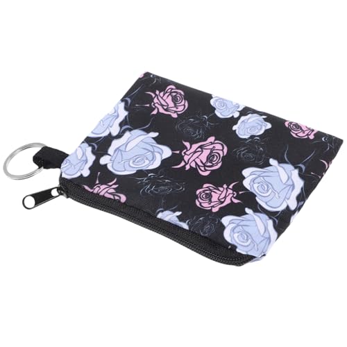 COMPUKAS Spritzwassergeschützter Geldbeutel für Damen Modischer Münzbeutel mit Vielseitiger Aufbewahrung für Karten Schlüssel und Kleingeld Tragbar und Praktisch für Unterwegs von COMPUKAS