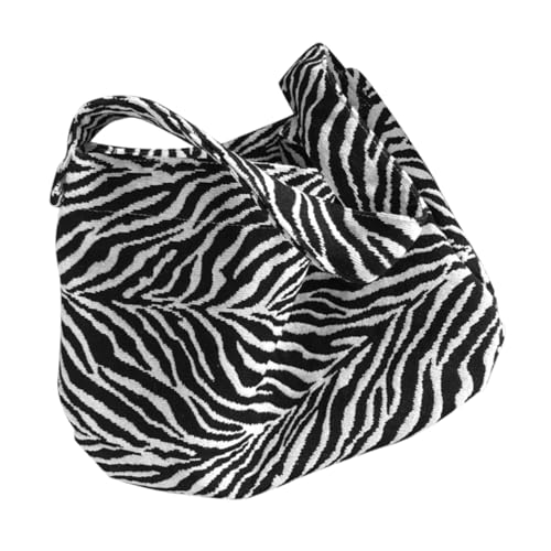 COMPUKAS Stylische Umhängetasche Damen Leicht Große Kapazität Schultertasche Schwarz Alltag Shopping Freizeit Party von COMPUKAS